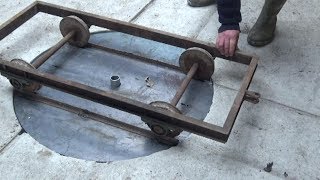 Making a TurnTable For a 15” NarrowGauge Railway [upl. by Alban]