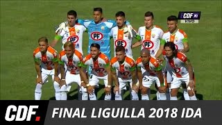 Cobresal 2  1 Cobreloa  Liguilla Torneo Loto 2018  Final Ida  CDF [upl. by Tutto854]