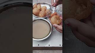 spicy 🔥 pani puri viral junkfood golgappa foodie trending tasty pani batasha shorts fuchka [upl. by Kathlene]