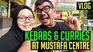 Kebabs amp Curries at Mustafa Centre  Singapore Halal Food [upl. by Nolyat]