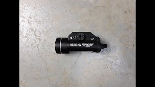 Light Streamlight TLR1s Weapon Flashlight [upl. by Ecirum]