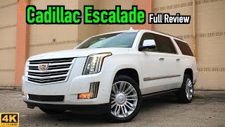 2019 Cadillac Escalade ESV FULL REVIEW  DRIVE  19Feet of Pure Opulence [upl. by Shah]