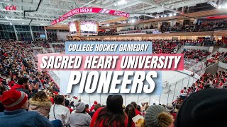 Sacred Heart University College Hockey Gameday [upl. by Tuorah]