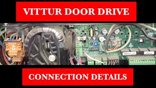 VITTUR DOOR DRIVE connection details lift technical elevator viral mechanical [upl. by Hammond]