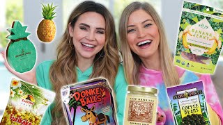 TRYING FUN HAWAIIAN TREATS w iJustine [upl. by Yhtac379]