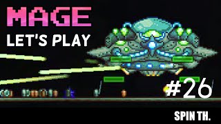 Terraria 13 MAGE Lets play เอเลี่ยนไหน ไฟปืนกลเลเซอร์ 26 [upl. by Iruam715]