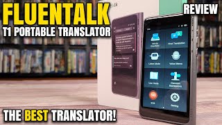 The BEST Language Translator Available  Fluentalk T1 Portable Translator Review [upl. by Eigger479]