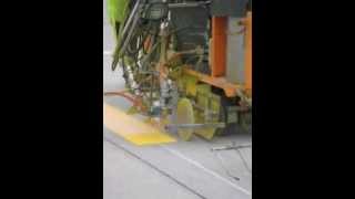 AR100G  CMC Road Marking Machine [upl. by Airahs]