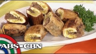 Chef Tatungs rellenong saba [upl. by Erasaec]