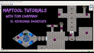 MapTool Tutorial  15 Keyboard Shortcuts [upl. by Anagrom]