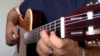 Guitar quot Tombe La Neige by Adamo quot Solo [upl. by Nickola]