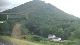 Driving Through Beautiful Appalachian Mountains in Central Pennsylvania [upl. by Auj]