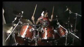 Slipknot  Psychosocial  drum cover 9 years old [upl. by Haney14]