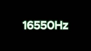 16550Hz  1655KHz Tone Test Speaker amp Headphone Frequency Response Test [upl. by Lyred]