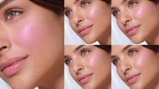 5 DIFFERENT WAYS TO APPLY BLUSHER [upl. by Araek]