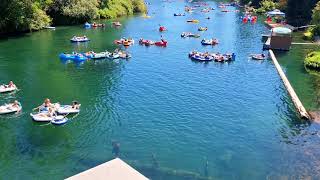 quotThe Tube Shackquot Patrons on the River in Lake Cowichan August 04 2024 1080p60i [upl. by Dulcine]