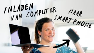 Videos van computer naar smartphone zetten  Je materiaal inladen  de Videomakers [upl. by Nitnerb]