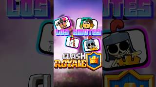 Los EMOTES de Clash Royale🤔 [upl. by Arikat101]