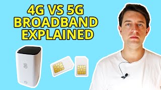 4G vs 5G Broadband Explained  Speeds and Costs Compared [upl. by Tamsky]