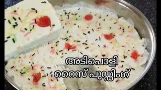 Rice pudding  Easy Rice Pudding Recipe In Malayalam  No127 [upl. by Sellma487]