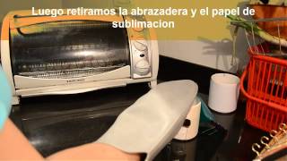 Sublimacion de tazas en horno electrico  gas [upl. by Xerxes]