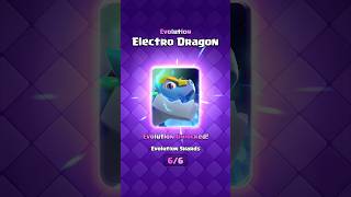 Evolution Electro Dragon Guide ⚡️ clashroyale shorts [upl. by Aiciles]