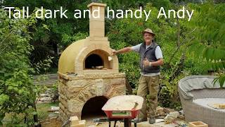 How to build a wood fired oven from refractory mortar not bricks much easier and faster [upl. by Yasmar662]