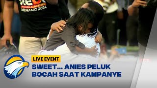 Moment Anies Peluk Bocah saat Kampanye di Deli Serdang [upl. by Huei]