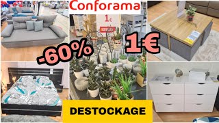 CONFORAMA💥DESTOCKAGE JUSQUÀ60 280511 conforama PROMOTION DESTOCKAGE conforamafrance promo [upl. by Sandry]