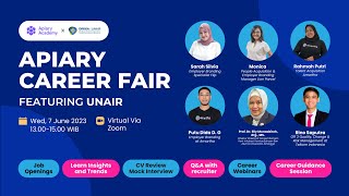 Apiary Career Fair Featuring UNAIR [upl. by Enneillij]