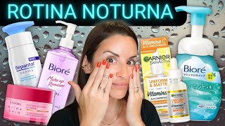 SKINCARE BARATINHO NOITE Bepantol Revitalift laser X3 Rosa Mosqueta e mais [upl. by Islek]