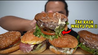 5 tips nak beli WAGYU BURGER mukbang malaysia [upl. by Yaja]