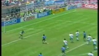 Diego Maradona  the quotHand of Godquot goal [upl. by Sheridan939]