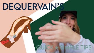 Treat DeQuervains Tenosynovitis  in 5 minutes [upl. by Sweeney871]