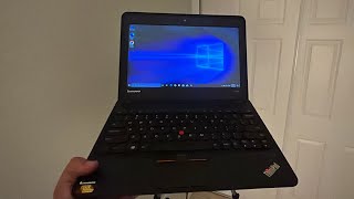 Lenovo Thinkpad X140e from eBay unboxing in 2023 [upl. by Atinrehs]