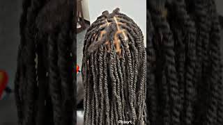 Marley twists over starter locs 😻 [upl. by Saiasi923]