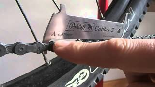 Kettenverschleiß am Fahrrad prüfen Tool Review Rohloff Caliber 2 [upl. by Mychael228]