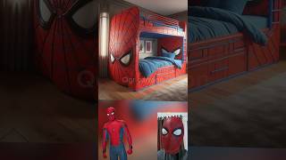 Superheroes but Bunk Bed 💥 Marvel amp DCAll Characters marvel avengersshorts [upl. by Jeremias]