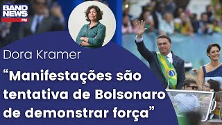 Dora Kramer no 7 de setembro quotBolsonaro agride lei eleitoral” [upl. by Chrissa]