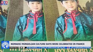 Nomadic Mongolian culture days were celebrated in France [upl. by Elleval]