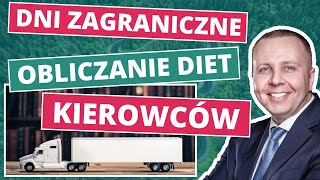 DNI ZAGRANICZNE  obliczanie UŁAMKÓW diety WIRTUALNEJ kierowców  Liczy Się Transport [upl. by Oigufer]