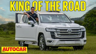 Toyota Land Cruiser LC 300 review  King of the road  First Drive  Autocar India [upl. by Jean-Claude]