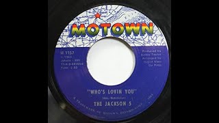 The Jackson 5  Whos Loving You audio 1969 [upl. by Salohcim892]