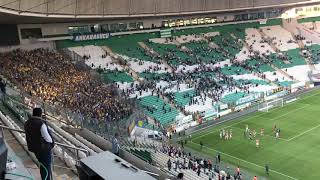 ‪Ankaragücü taraftarı ile Bursasporlu futbolcular TÜRK FUTBOLUNA DERS VERİYOR [upl. by Jara232]