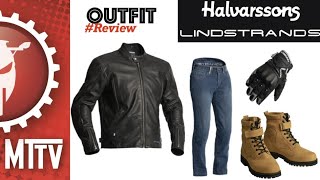 Kleding outfit review  Halvarssons Lindstrands  VLOG 173  Motor Test TV  2020 [upl. by Ysnil]