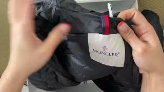 Moncler Jacket unboxing [upl. by Saihttam915]