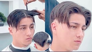 Corte de pelo librito✅ Degradado en V✅ Tutorial de Barberia a navaja y máquina hairstyle [upl. by Hull448]