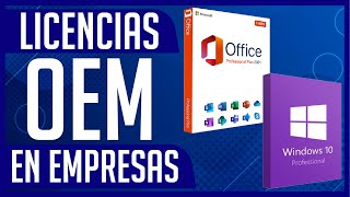 Licencias OEM ¿Son Legales para uso en Empresas ¿Solo uso Personal  KeysFancom [upl. by Kristoforo98]