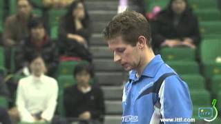 Pro Tour Grand Finals 2010 Mizutani Jun JPN v Steger Bastian GER [upl. by Ermentrude]