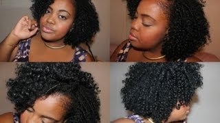 Bohemian Curl Sew In Weave on quotNatural HairquotquotKinky Curlyquot Hair [upl. by Ahsilrac]